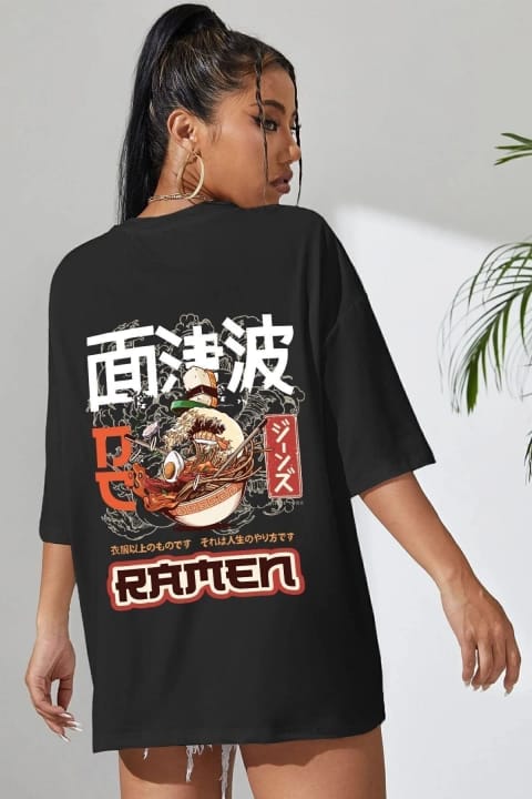 تی‌شرت یونیسکس چاپ Ramen uyguntarz