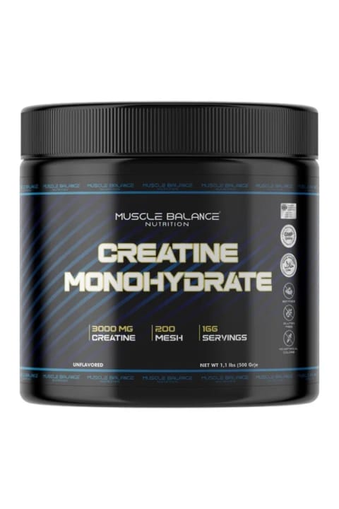 MUSCLE BALANCE Creatine Monohydrate 500 گرم 166 سروینگ