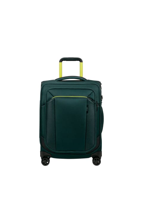 چرخدار Samsonite Respark سبز Spinner 4 چرخ سایز 55 سانتیمتری کابین