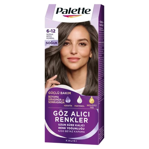 Palette 6-12 بلوند تیره سرد