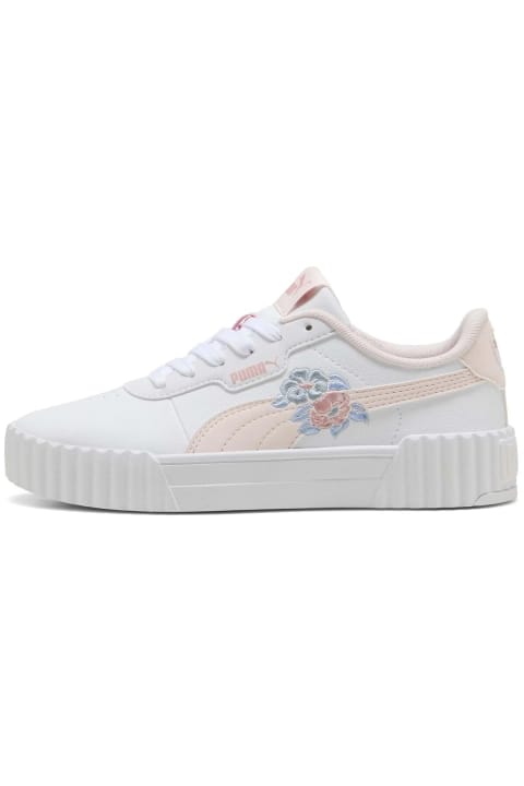 کفش ورزشی یونیسکس Puma Carina 3.0 Floral Jr 405624 سفید
