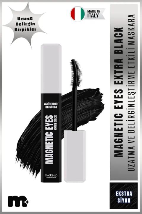 Maru.Derm Make Up Ultra مشکی ماندگار طولانی ضدآب ماسکارا