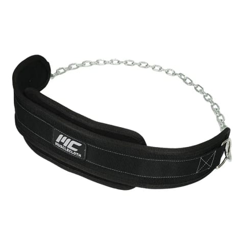 MuscleCloth PN-X Dip Belt وزنه کمربند مشکی