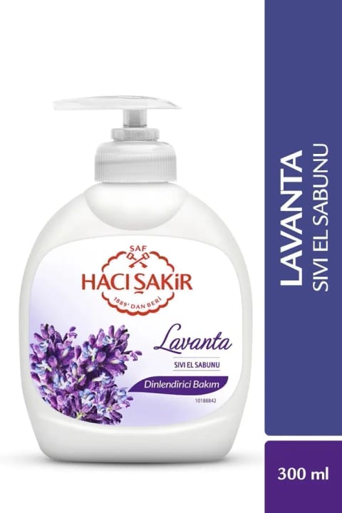Hacı Şakir مایع دستشویی آرامبخش اسطوخودوس ۳۰۰ میلیلیتر
