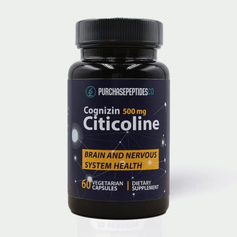 کپسول Citicoline Cognizin 500 میلی‌گرم Purchasepeptideseco
