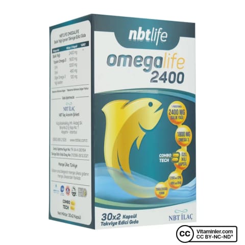 Nbt Life Omegalife Omega 3 60 کپسول