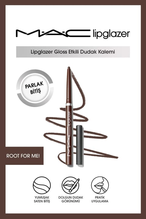 مداد لب M.A.C Lipglazer Gloss Etkili - Root For Me!