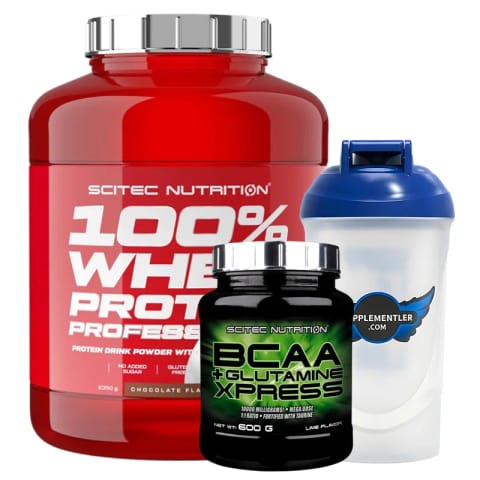 اسکایتک ترکیب Whey Professional و BCAA Glutamine Xpress