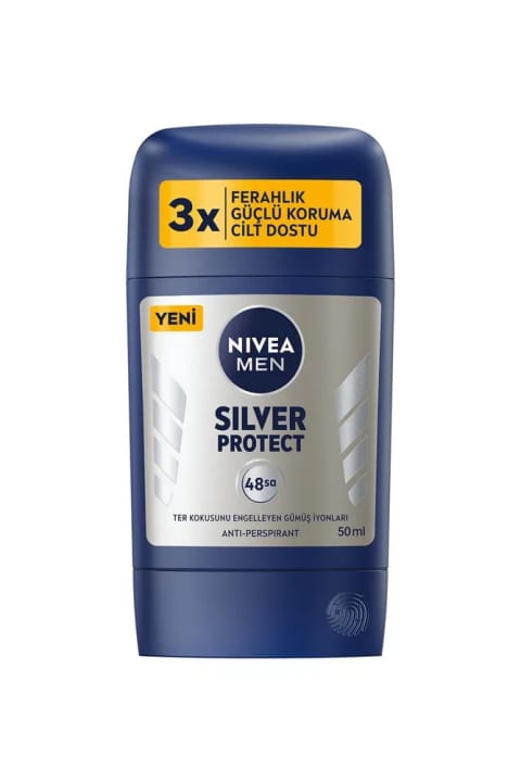 NIVEA Men استیک دئودورانت Silver Protection 50 میلیلیتری