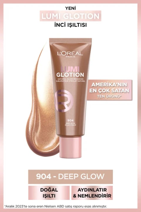 لورآل پاریس Glotion درخشش طبیعی 904 - Deep Glow