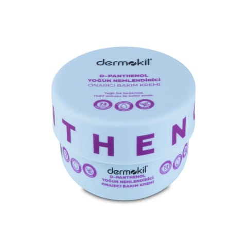 Dermokil D-Panthenol کرم مرطوبکننده و ترمیمکننده شدید 250 میلیلیتر