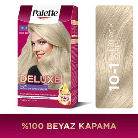 Palette Deluxe رنگ مو 10-1 بلوند روشن خاکستری