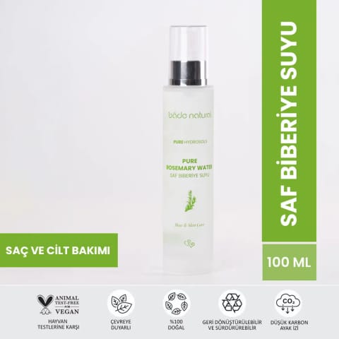 Bade Natural تونیک مو ضد ریزش و تقویتکننده رشد مو با عصاره رزماری 100 میلیلیتر