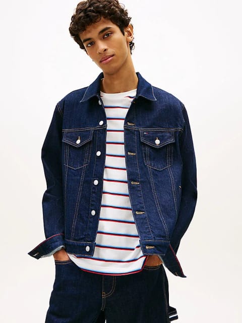Erkek Ryan Regular Trucker Denim Ceket
