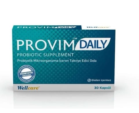 Wellcare Provim Daily پروبیوتیک ۳۰ کپسول