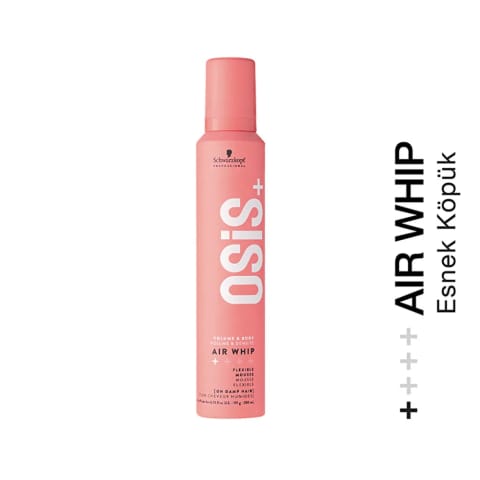 Osis Air Whip فوم حجمدهنده و حالتدهنده انعطافپذیر ۲۰۰ میلیلیتر