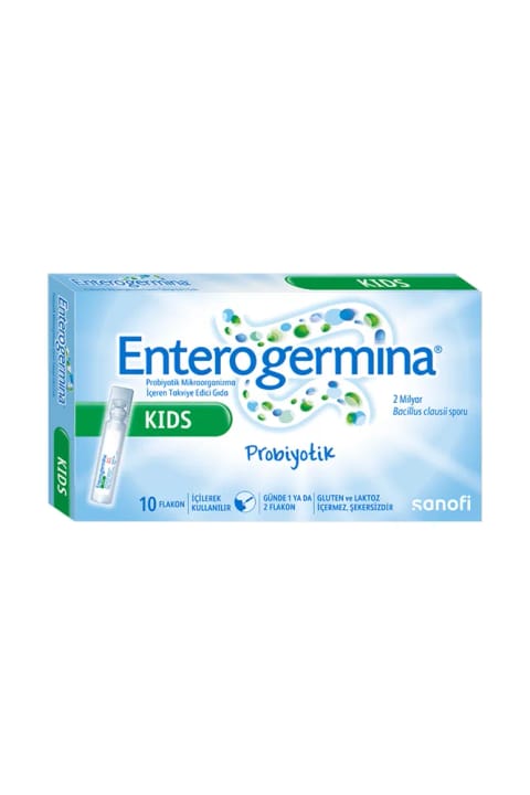 Enterogermina Kids پروبیوتیک 5 میلی‌لیتر × 10 فلکون