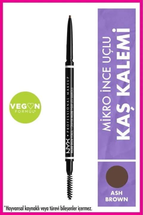 مداد ابرو فوق نازک NYX Professional Makeup - Ash Brown