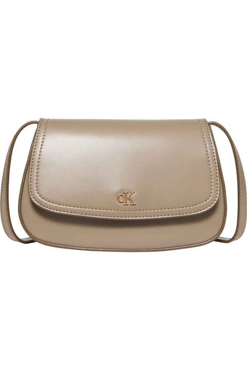 کیف دوشی زنانه Calvin Klein CK Flap