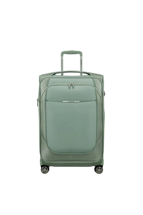 چرخدار متوسط Samsonite Re-Lite Spinner سبز آکاردئونی 67/24