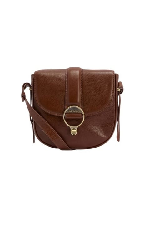 کیف کراسبادی چرم Barbour مدل Elm BR11 رنگ قهوهای