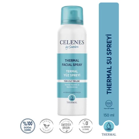 Celenes آکوا ترمال اسپری ۱۵۰ میلی‌لیتر