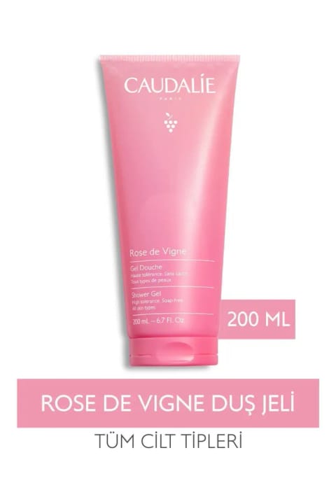 Caudalie Rose de Vigne ژل دوش 200 میلیلیتر