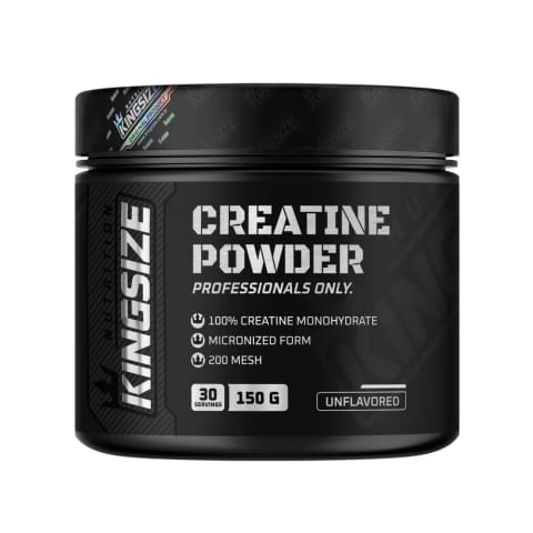 Kingsize Nutrition پودر کراتین ۱۵۰ گرم بدون طعم