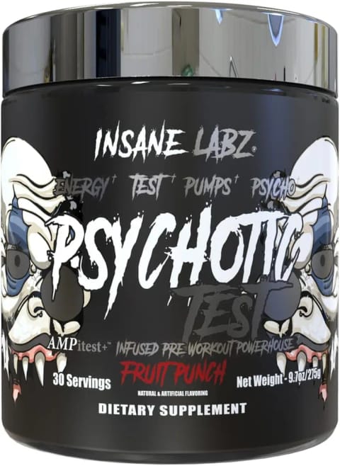 پودر پیش از تمرین Insane Labz Psychotic Test