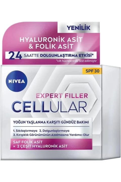 NIVEA Expert Filler Cellular ضد پیری شدید کرم روز SPF30 50 میلی‌لیتر