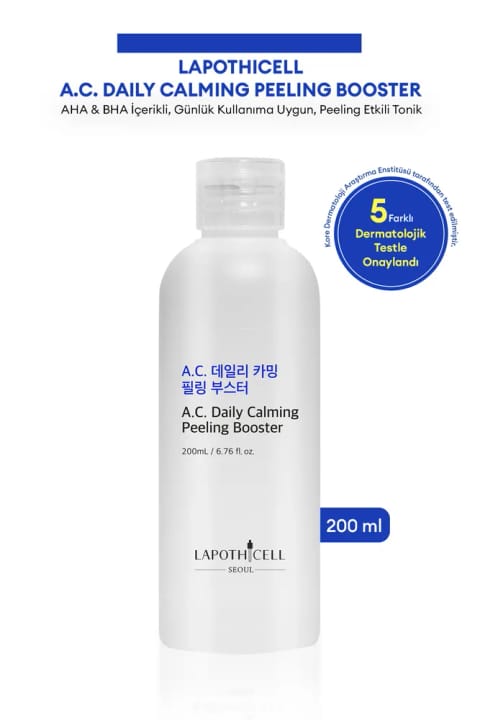 میسا تونیک لایهبردار حاوی AHA مدل LAPOTHICELL A.C. Daily Calming Peeling