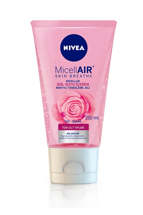 ژل پاک‌کننده آرایش NIVEA Visage Micellair حاوی گلاب ۱۵۰ میلی‌لیتر