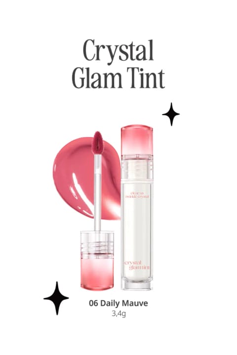 CLIO Crystal Glam Tint — 06 Daily Mauve