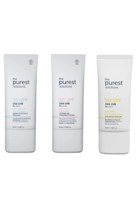 ست آزمایشی کرم ضد آفتاب صورت The Purest Solutions