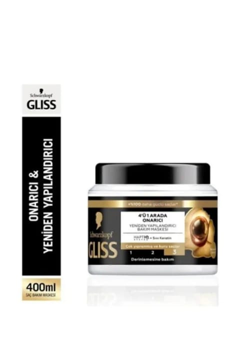 Gliss 4 در 1 ماسک ترمیمکننده و بازسازیکننده مو Ultimate ...