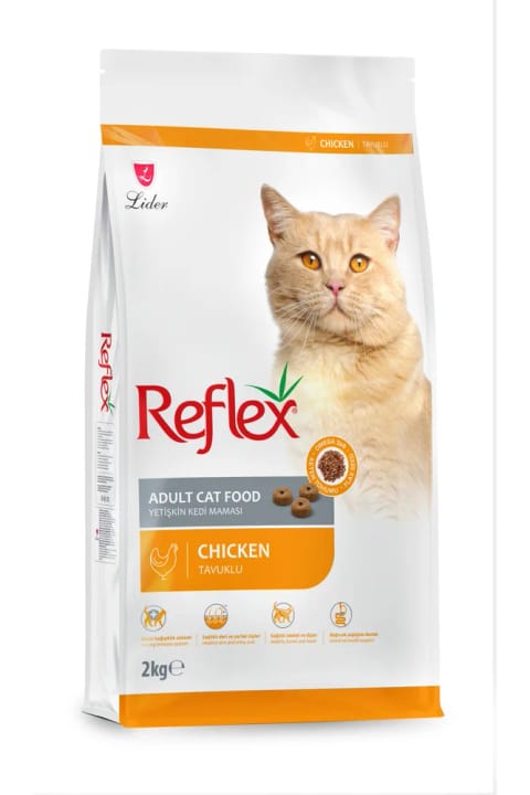 Reflex غذای گربه بالغ با طعم مرغ و برنج ۲ کیلوگرمی