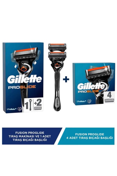 Gillette Fusion ProGlide ماشین اصلاح + هد تیغ یدکی + ...