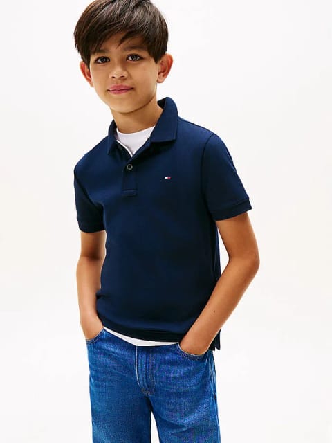 پولوشرت پسرانه اینترلاک Tommy Hilfiger