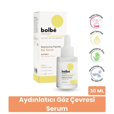 Bolbe سرم دور چشم ضد پف و تیرگی با کافئین ۳۰ میلی‌لیتر