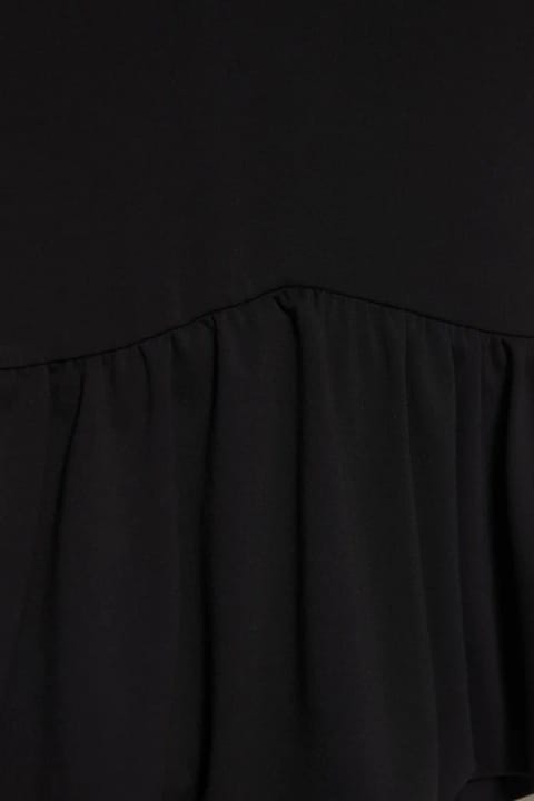 Halter peplum top