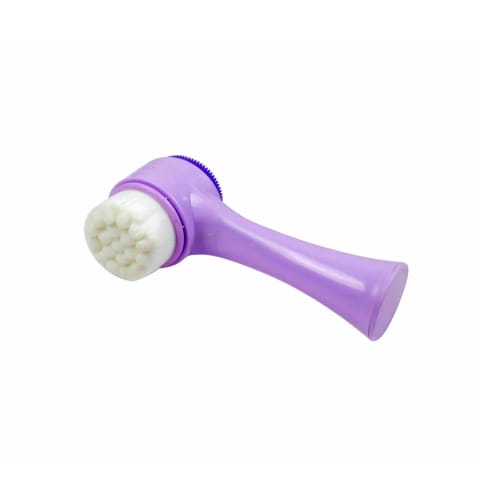 برس شستشوی صورت دوطرفه پاککننده Nascita بنفش NASBRUSH0338