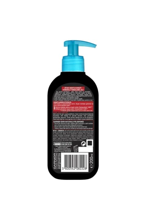 Garnier پاک و تمیز ضد جوش سرسیاه با ذغال ۲۰۰ میلیلیتر