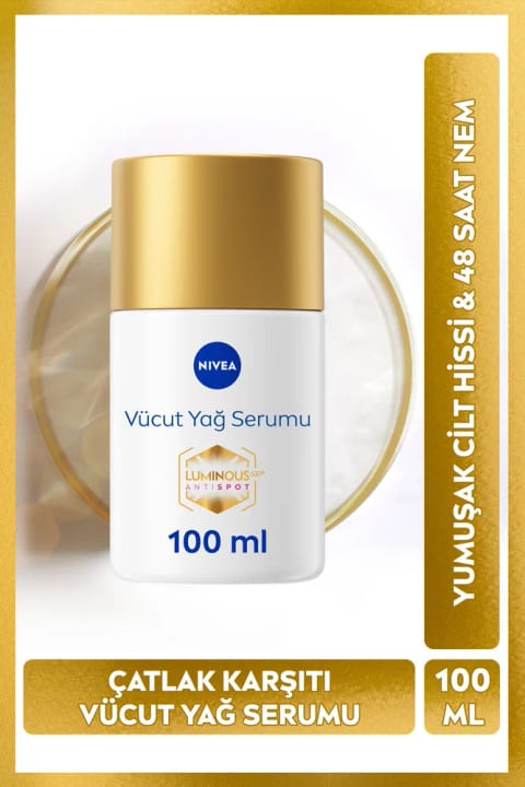 NIVEA Luminous630 ضد ترک پوست بدن روغن سروم 100ml