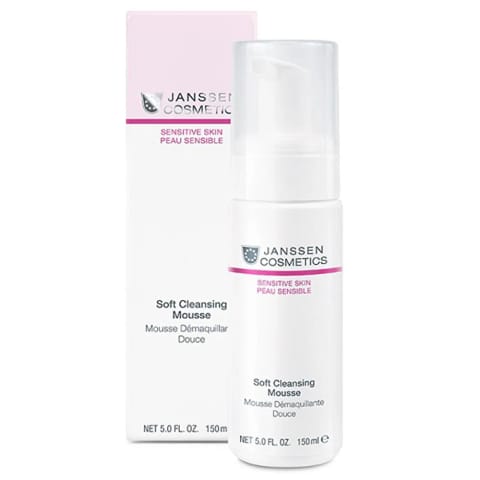 Janssen Cosmetics پاککننده فومی روزانه برای پوست حساس ۱۵۰ میلیلیتر