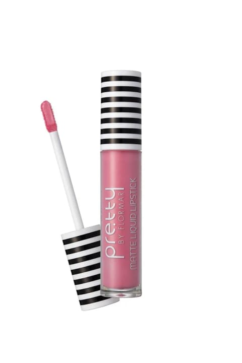 رژ لب مایع مات با پیگمنت بالا فلورمار - Pretty Matte Lipstick - 009 Fierce Ch...