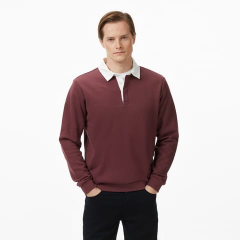 پولو آستینکوتاه مردانه Nautica رنگ کرم مدل Regular Fit