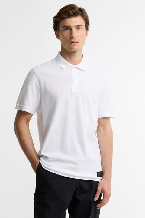 پولو یقه Barbour B.Intl 90th Anniversary WH11 White