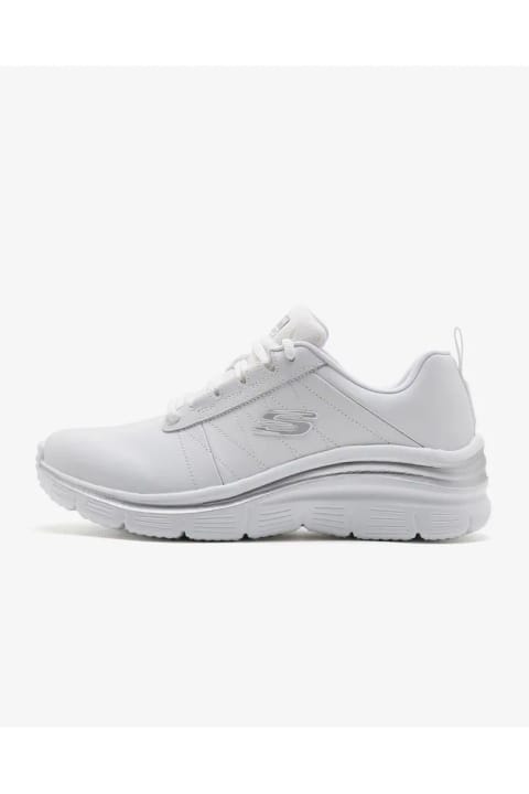 SKECHERS FASHION FIT - EFFORTLESS کفش اسپرت زنانه سفید 149473TK WSL