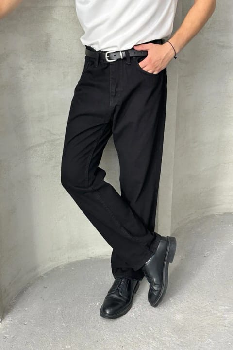 شلوار جین Baggy مردانه مشکی