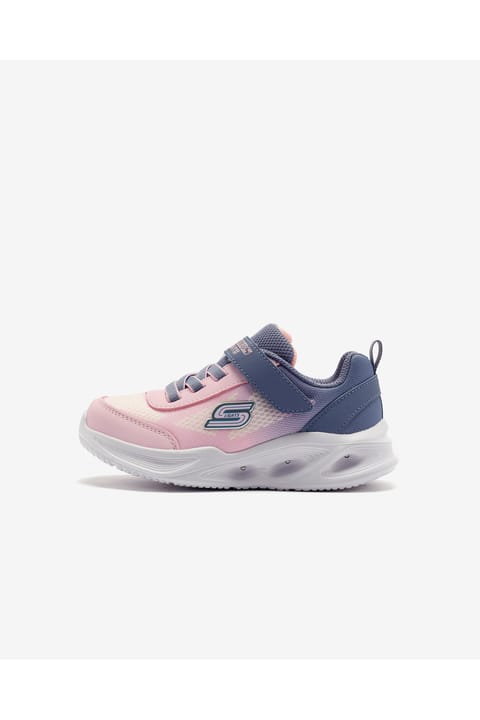 SKECHERS Sola Glow - اومبره دلوکس کفش ورزشی چراغ‌دار دختر بچه طوسی سایز 30...
